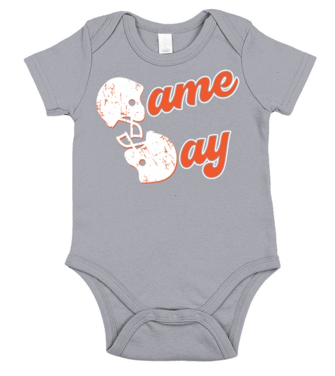 Game Day Fantasy Football Season Vintage Team Short Sleeve Baby One-Piece