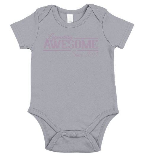 Legendary Awesome 2005 Vintage Short Sleeve Baby One-Piece