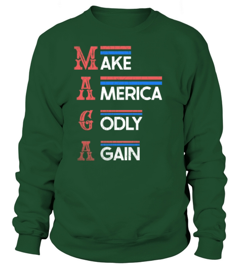 Make America Godly Again Christianity Symbol Sweatshirt Unisex