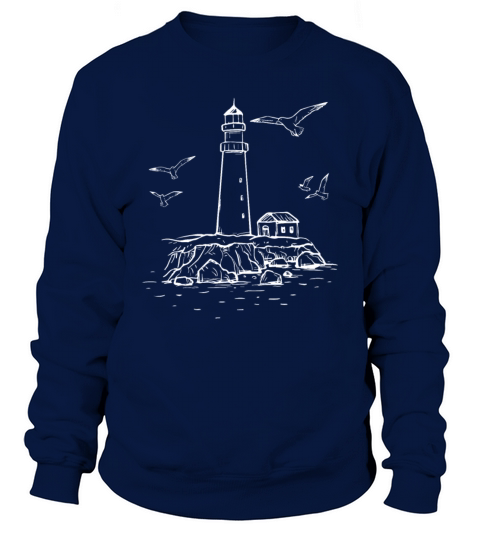 Vintage Lighthouse Sweatshirt Unisex