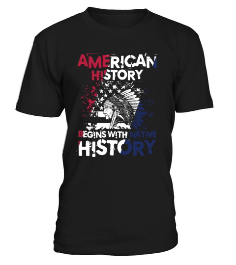 American History Begins With Native History T-Shirt Unisex
