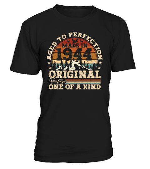 Vintage Birthday Gift Idea Original 1944 T-Shirt Unisex