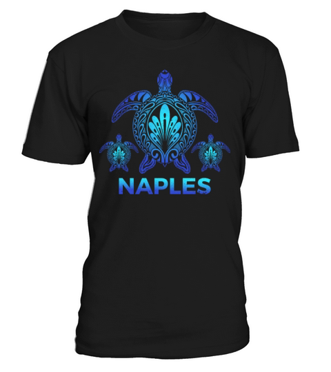 Vintage Naples Florida FL Ocean Turtle Souvenirs T-Shirt Unisex
