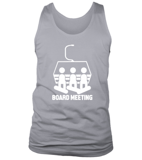 Board Meeting Snowboarding Tank Top Unisex