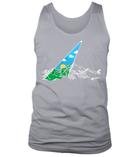 Cloudy Sky Tank Top Unisex