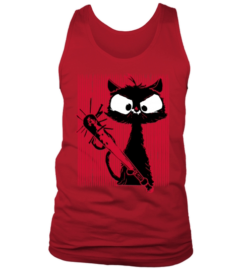 Halloween Retro Cat Vintage Cat Tank Top Unisex