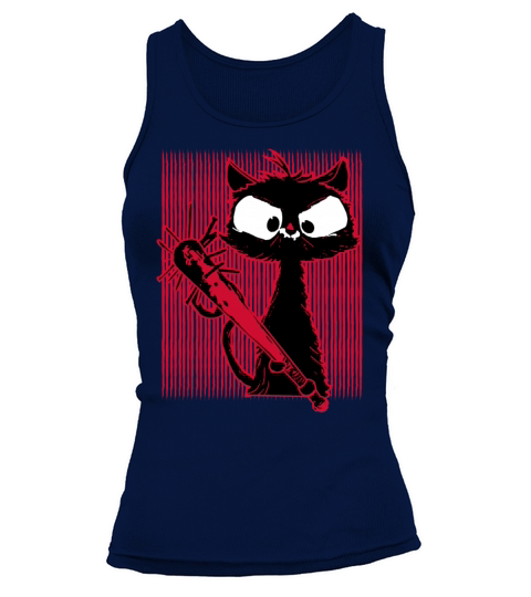 Halloween Retro Cat Vintage Cat Tank top Woman