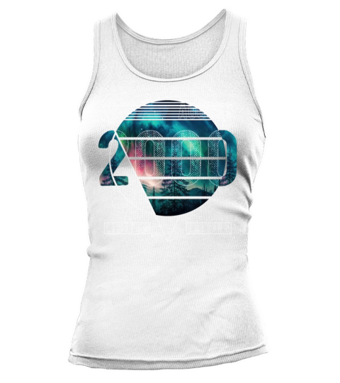 Limited Edition 2000 August Birthday Polar Lights Tank top Woman