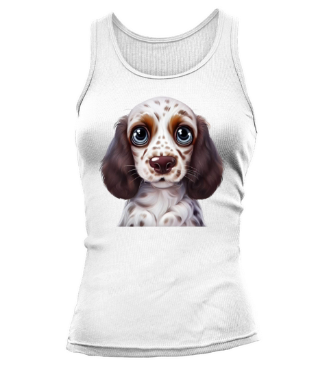 Tailent-ed English Setter Tank top Woman