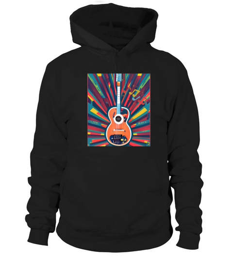 VINTAGE GUITAR DESIGN Hoodie Unisex