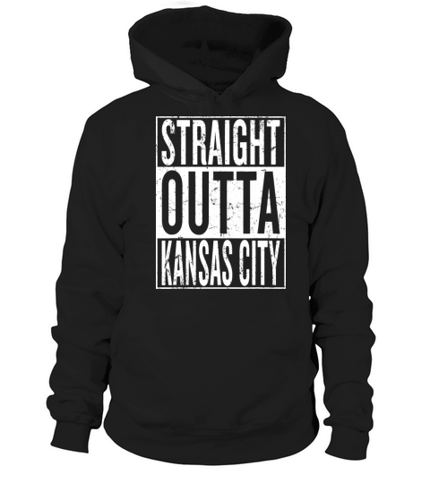 Vintage Straight Outta Kansas City Hoodie Unisex