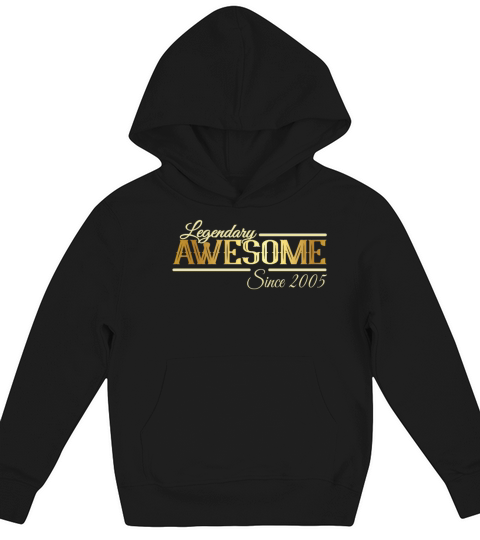Legendary Awesome 2005 Vintage Kids Hoodie