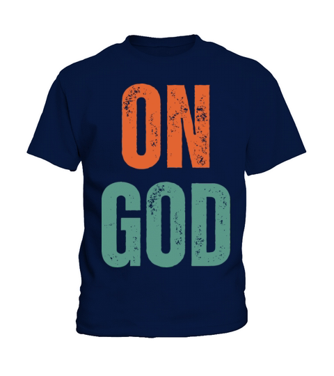 On God - Christian Quotes Inspirational Kids T-Shirt