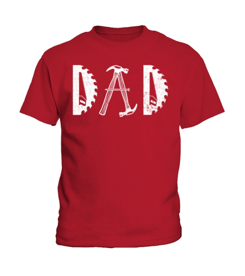 Tool Dad Funny Father s Day Woodworking Carpentry Kids T-Shirt