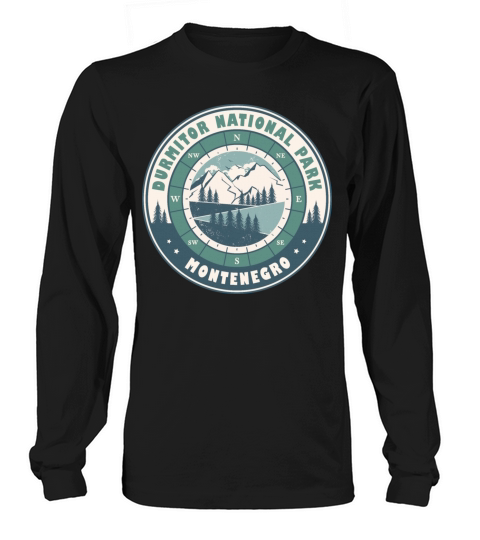 Durmitor National Park Montenegro Vintage Hiking Long sleeved Unisex