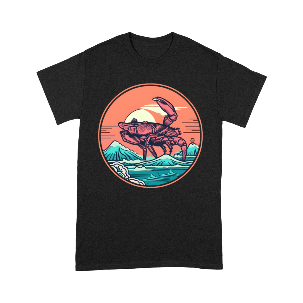 80s 90s Vintage Crab Style Premium T-shirt