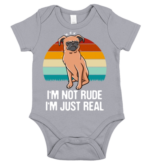 Im Not Rude Im Real Sarcastic Sayings Sarcasm Quot Short Sleeve Baby One-Piece