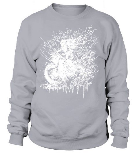 Motorcyclist Bikerin Off-road Ride Splash Sweatshirt Unisex