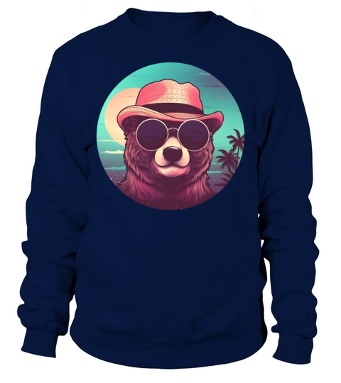 Retro 80s 90s Bear Vintage Sweatshirt Unisex