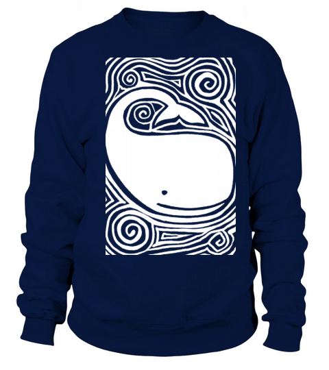 Retro Vintage Whale Abstract Sweatshirt Unisex