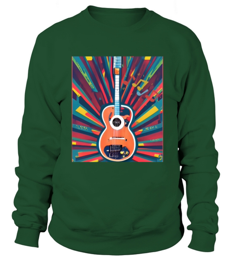 VINTAGE GUITAR DESIGN Sweatshirt Unisex