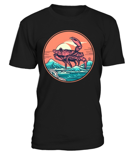 80s 90s Vintage Crab Style T-Shirt Unisex