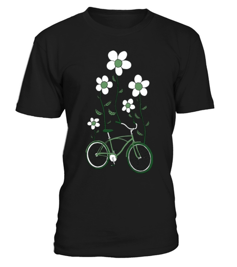 bike flowers shirt T-Shirt Unisex