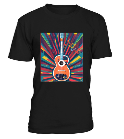 VINTAGE GUITAR DESIGN T-Shirt Unisex