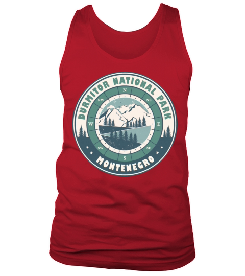 Durmitor National Park Montenegro Vintage Hiking Tank Top Unisex