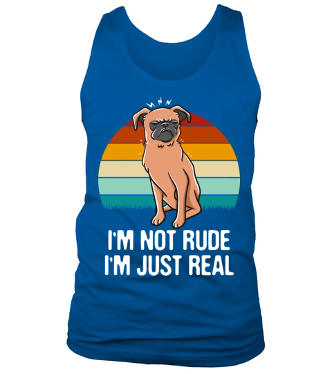 Im Not Rude Im Real Sarcastic Sayings Sarcasm Quot Tank Top Unisex
