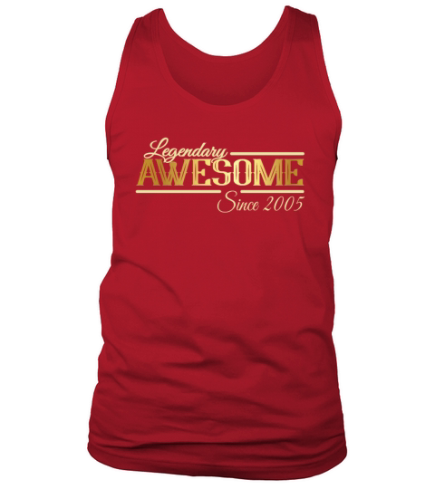 Legendary Awesome 2005 Vintage Tank Top Unisex