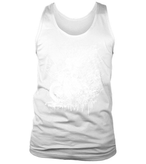 Motorcyclist Bikerin Off-road Ride Splash Tank Top Unisex