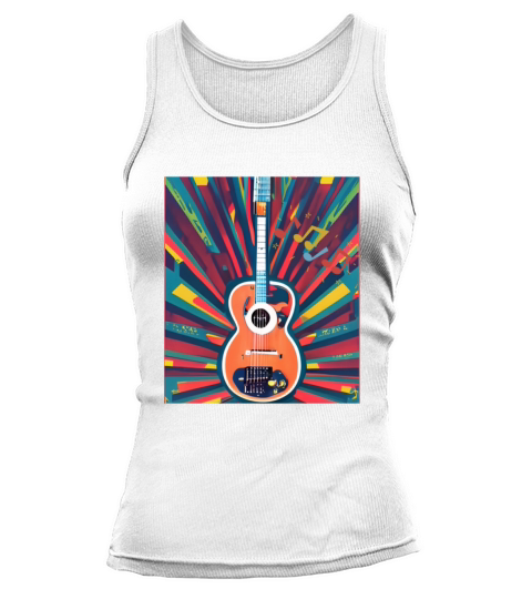 VINTAGE GUITAR DESIGN Tank top Woman