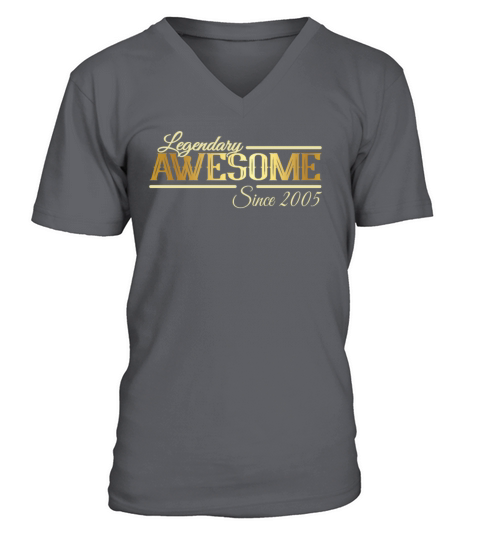 Legendary Awesome 2005 Vintage V-Neck T-shirt