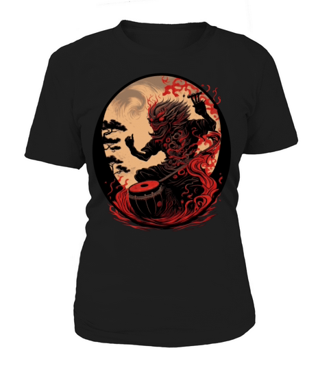 Ancient Japanese Deity Kaijin Shinto God Japanese Women's T-Shirt