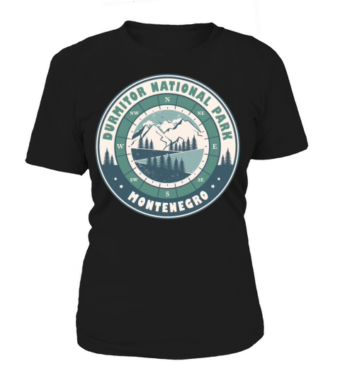 Durmitor National Park Montenegro Vintage Hiking Women's T-Shirt