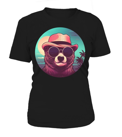 Retro 80s 90s Bear Vintage Women's T-Shirt