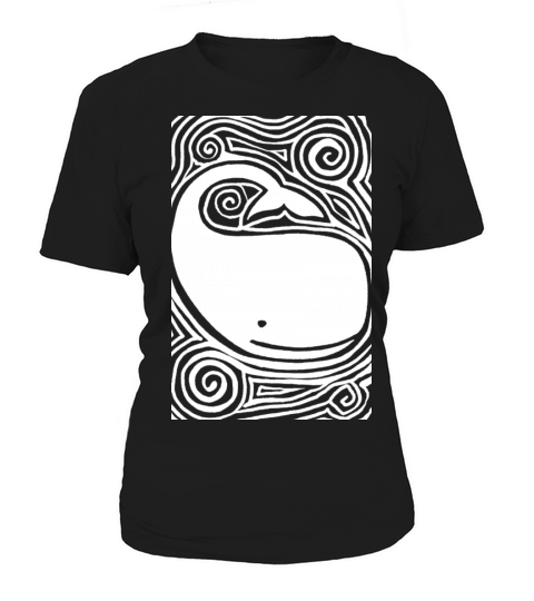 Retro Vintage Whale Abstract Women's T-Shirt