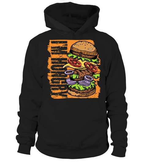 Im Hungry I Cheeseburger I Burger Hoodie Unisex