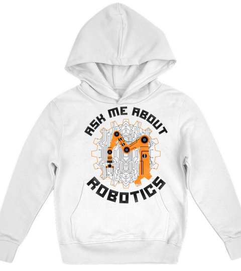 Robot Robotics Engineer Vintage Kids Hoodie