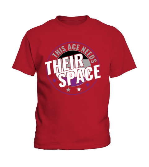 Asexual This Ace Needs Their Space Funny LGBT Kids T-Shirt