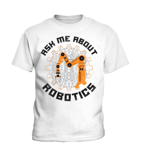 Robot Robotics Engineer Vintage Kids T-Shirt