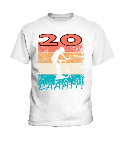 Scooter 20th birthday 2003 gift skatepark Kids T-Shirt