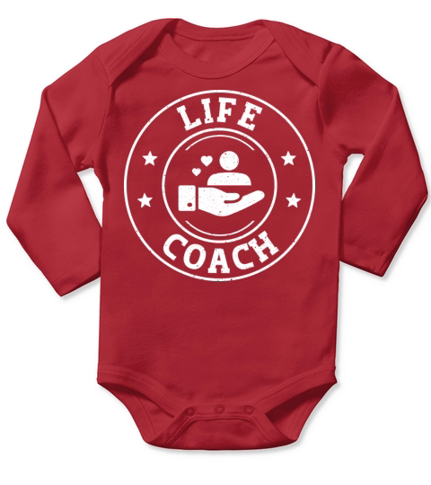 Life Coach Grunge Vintage Life Coach Long Sleeve Baby One-Piece