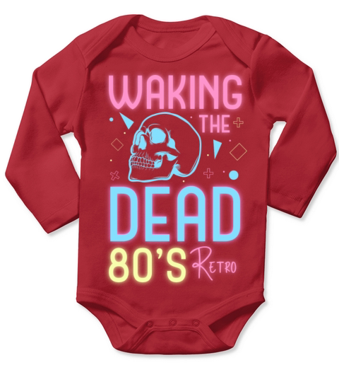 Retro Vintage Party Long Sleeve Baby One-Piece