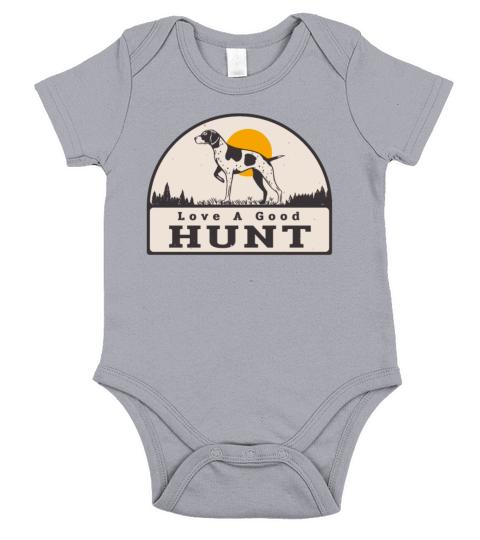 Hunting Dog Good Hunt Vintage Hunter Short Sleeve Baby One-Piece
