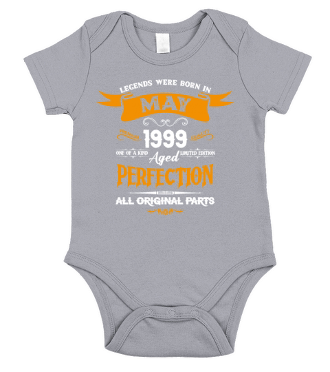 Legends Were Born In May 1999 Short Sleeve Baby One-Piece