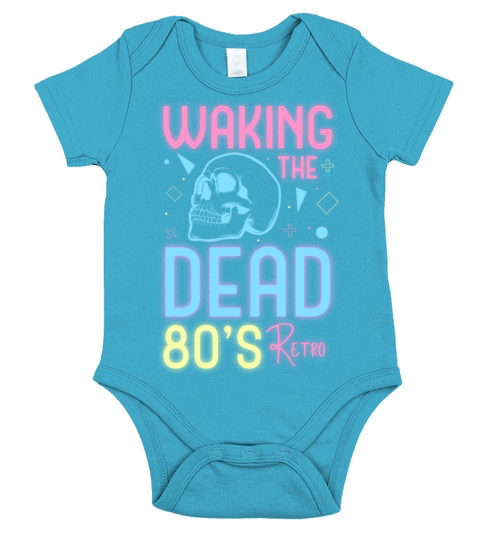 Retro Vintage Party Short Sleeve Baby One-Piece