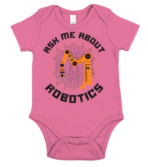Robot Robotics Engineer Vintage Short Sleeve Baby One-Piece