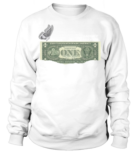 Black Vintage Money T Shirt Sweatshirt Unisex